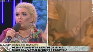 MINODORA a răbufnit în platoul lui CAPATOS, după ce a fost acuzată că îşi face reclamă pe spatele DENISEI MANELISTA!