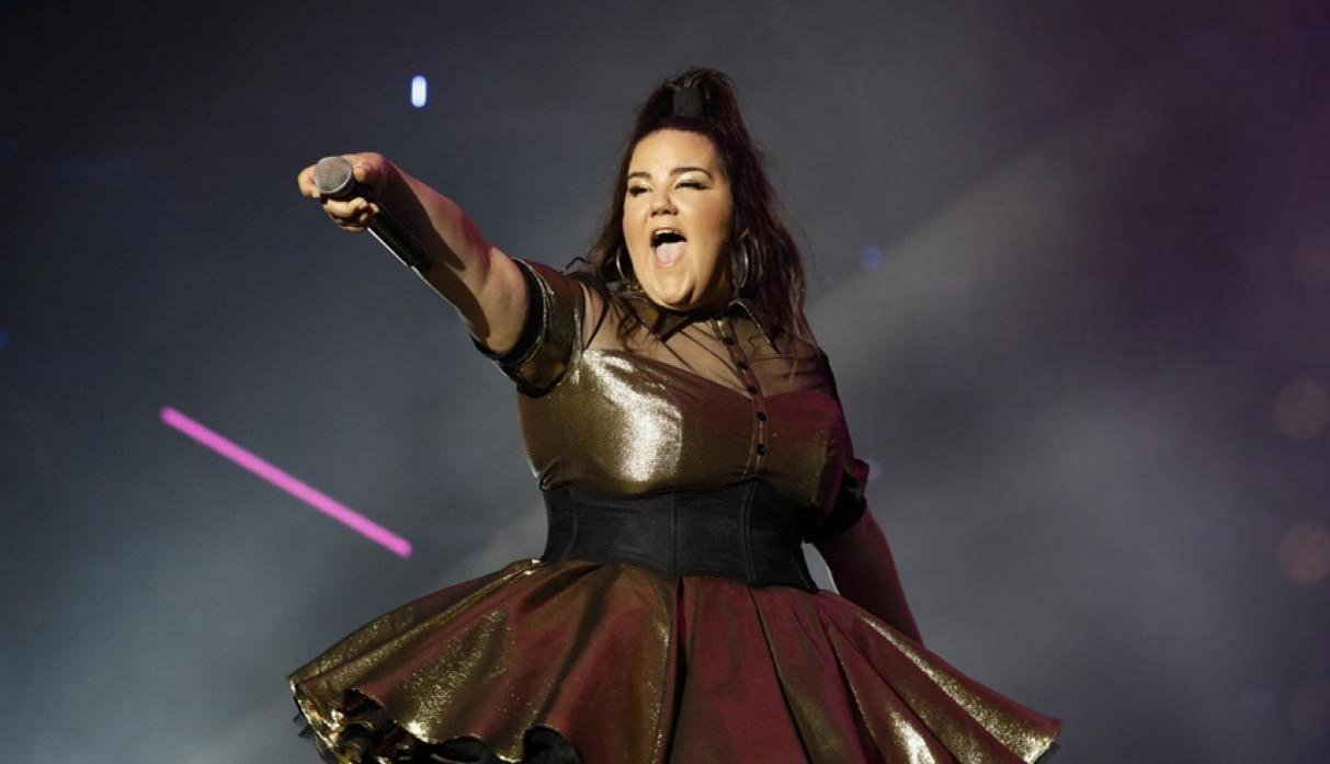 Netta Barzilai a spart trofeul Eurovision 2018 imediat după ce l-a primit! Ce a urmat
