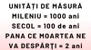 BANC | Care sunt unitățile de măsură în 2026