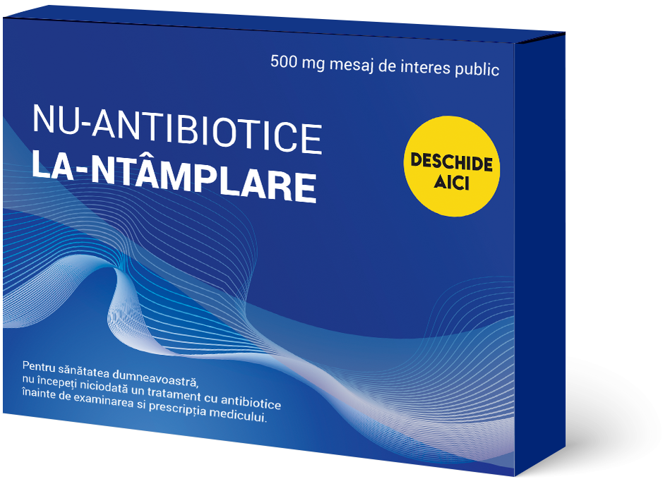 Ministerul Sănătăţii a lansat, în octombrie 2016, o campanie împotriva abuzului de antibiotice