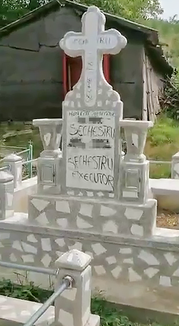Pe cavou, a fost deja scris cu marker-ul “Sechestru executor”!