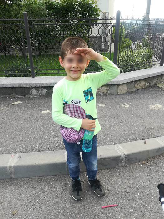 David, fiul Ioanei Condea, a împlinit șase ani