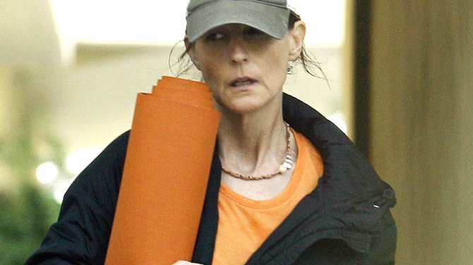 Helen Hunt, epuizata dupa sedinta de yoga