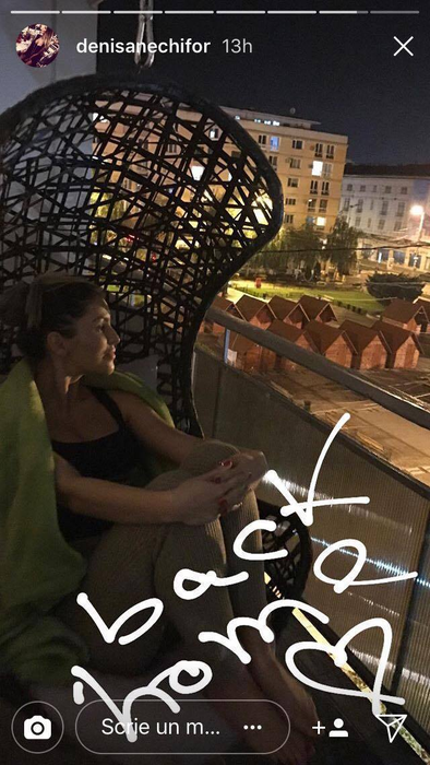 Denisa Nechifor îşi duce fetiţa la bunici cu avionul privat!