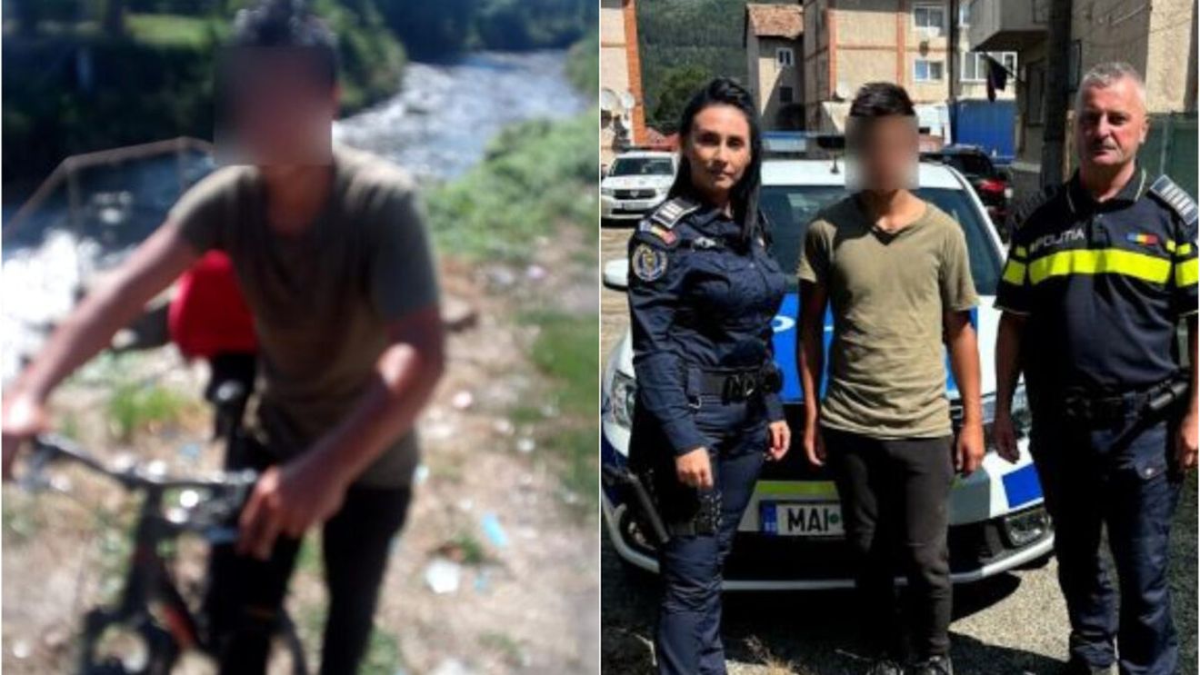 Povestea emoționantă a lui Ștefan. De ce a mers peste 100 de km cu bicicleta, la doar 12 ani