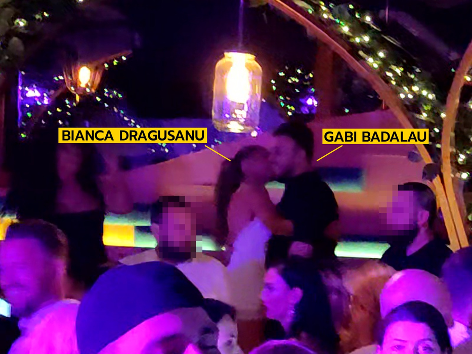 Bianca Drăgușanu și Gabi Bădălau, distracție pe cinste la NUBA București