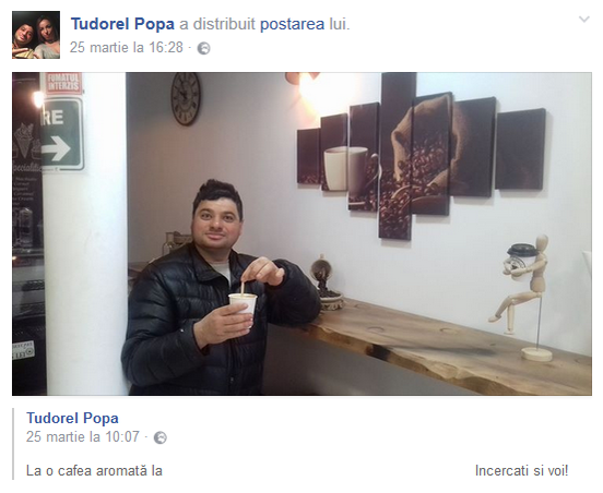 Tudorel Popa se foloseşte de capitalul de imagine câştigat la ”Românii au talent” pentru a promova afaceri locale