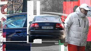 Celebrul milionar, apariție discretă în Primăverii, cu un Audi A8 L "pe stil vechi"