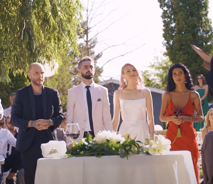 Stand-uperul Radu Bucălae, nuntă de vis cu iubita lui, Alexandra. Cine au fost nașii cuplului | FOTO + VIDEO