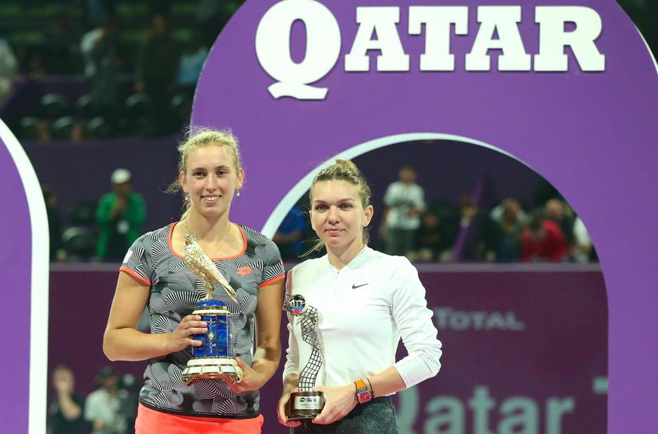 Simona Halep, despre calificarea în sferturile de finală ale turneului de la Dubai