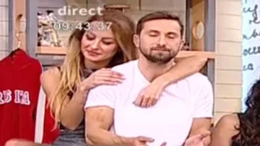 Flavia l-a luat in brate pe Dani si si-a desfacut picioarele! Toata tara a vazut ce ascunde asistenta sub rochie