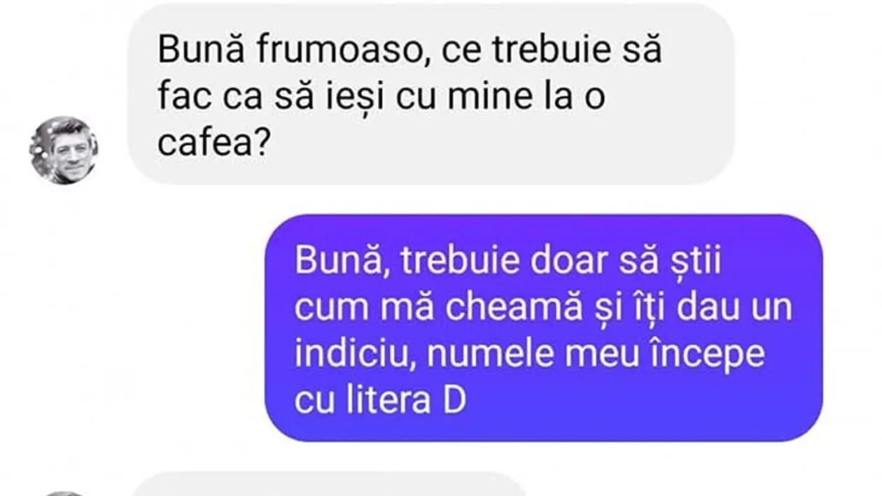 BANC | Trebuie doar să știi cum mă cheamă