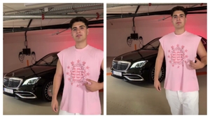 Maybach-ul lui Bisoi, scos la vânzare. Influencerul cere părerea fanilor despre prețul corect