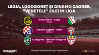 Drumul european începe devreme pentru ei! Legia, Ludogoreț și Dinamo Zagreb, vedetele zilei în Ligă