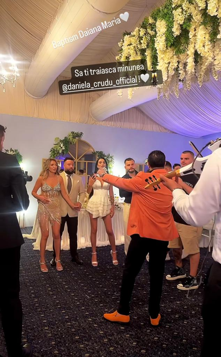 Daniela Crudu, confundată cu o mireasă/Foto: Instagram
