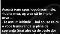 BANCUL ZILEI | Logodnica nerăbdătoare