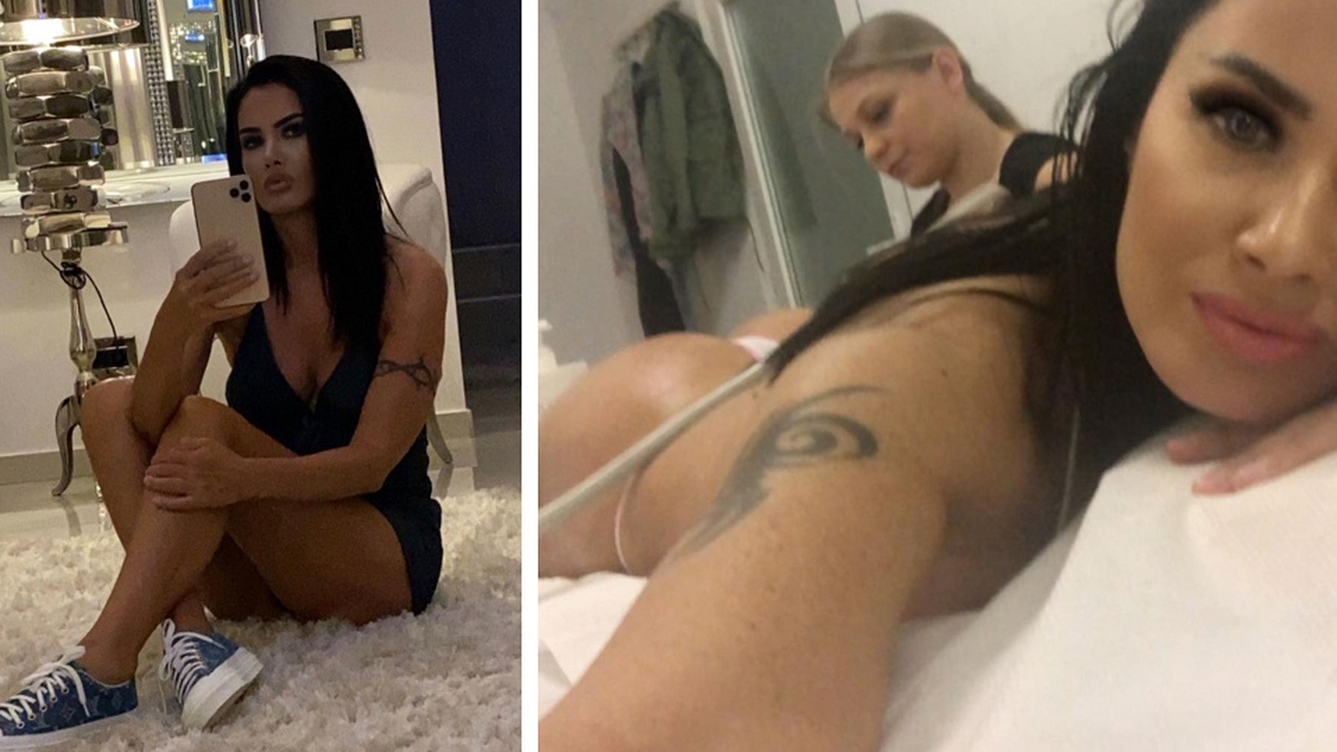 Oana Zăvoranu, selfie incendiar la un salon de fițe din Capitală! Bărbații au înnebunit când au văzut ce bikini minusculi a purtat