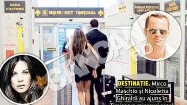 Mirco umbla cu low-cost, dar isi rezerva loc. Afaceristul isi plimba iubita fotomodel alaturi de muncitori