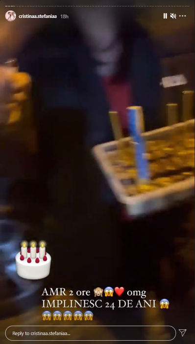 Ștefania, sărbătorită de Crăciun de logodnic și prieteni. Ce ținută provocatoare a purtat cântăreața și declarația de dragoste făcută de Speak în public | FOTO