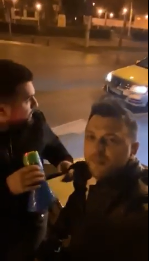 Tzancă Uraganul, alături de protestatari