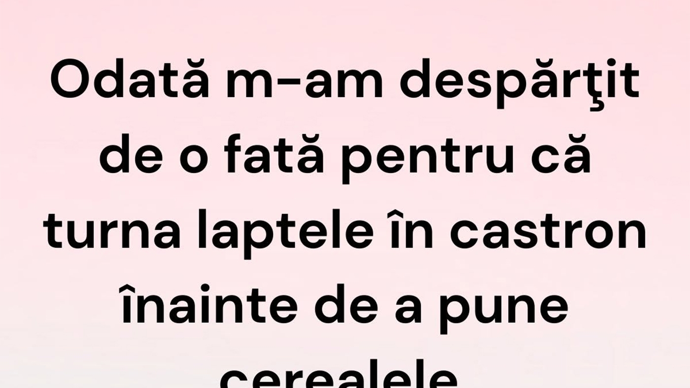BANCUL ZILEI | Motiv matinal de despărțire