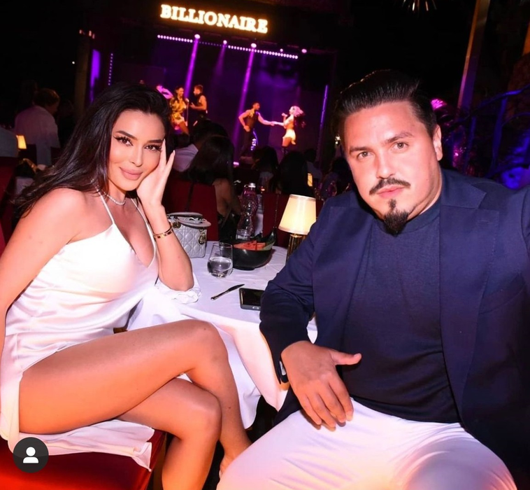 Alexandra Cerchez, alături de soțul ei (Foto: Instagram.com)