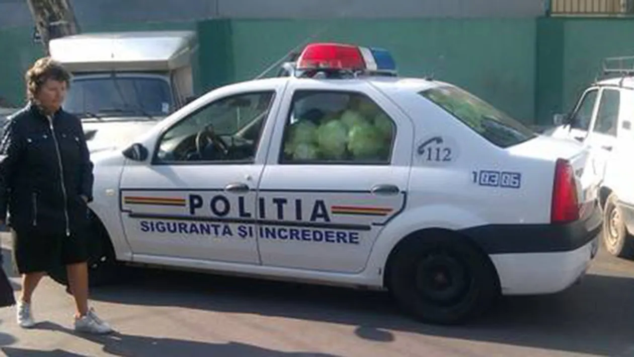 Oamenilor nu le-a venit sa creada cand au vazut ASTA! Ce se afla pe bancheta din spate ale acestor masini de politie din Capitala