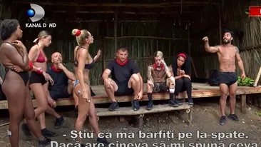Jador a jignit-o pe una dintre colegele sale de la Survivor România: “Ești o balenă”. Iar Cătălin Moroșanu l-a taxat pe manelist | VIDEO