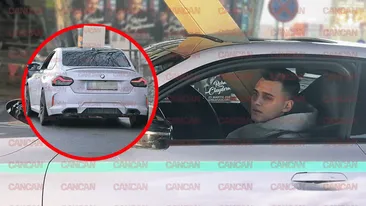 Ce nu face un iubit dedicat! Tonghi a transformat BMW-ul pastelat al Alexiei Eram în utilitară