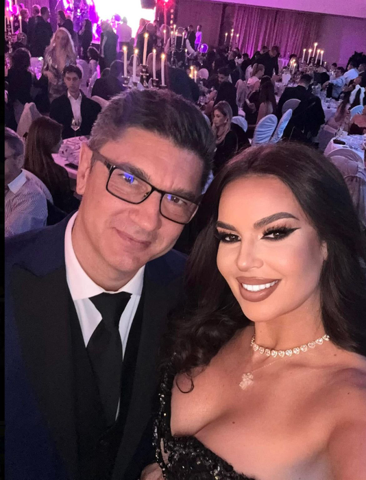 Luis Lazarus și Andreaa Loulou/ sursă foto: Instagram