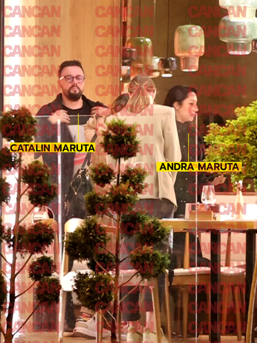 Andra, Cătălin Măruță și India Martinez s-au întâlnit într-un local din Capitală / (Sursa: CANCAN.RO)