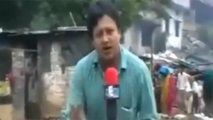 VIDEO Nu ai mai ras de mult asa! Cel mai ciudat reportaj transmis de o televiziune! PE CE sta acest reporter