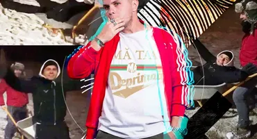 Filmări de comă cu fabulosul Codin Maticiuc. L-au luat cu roaba de la LOFT!