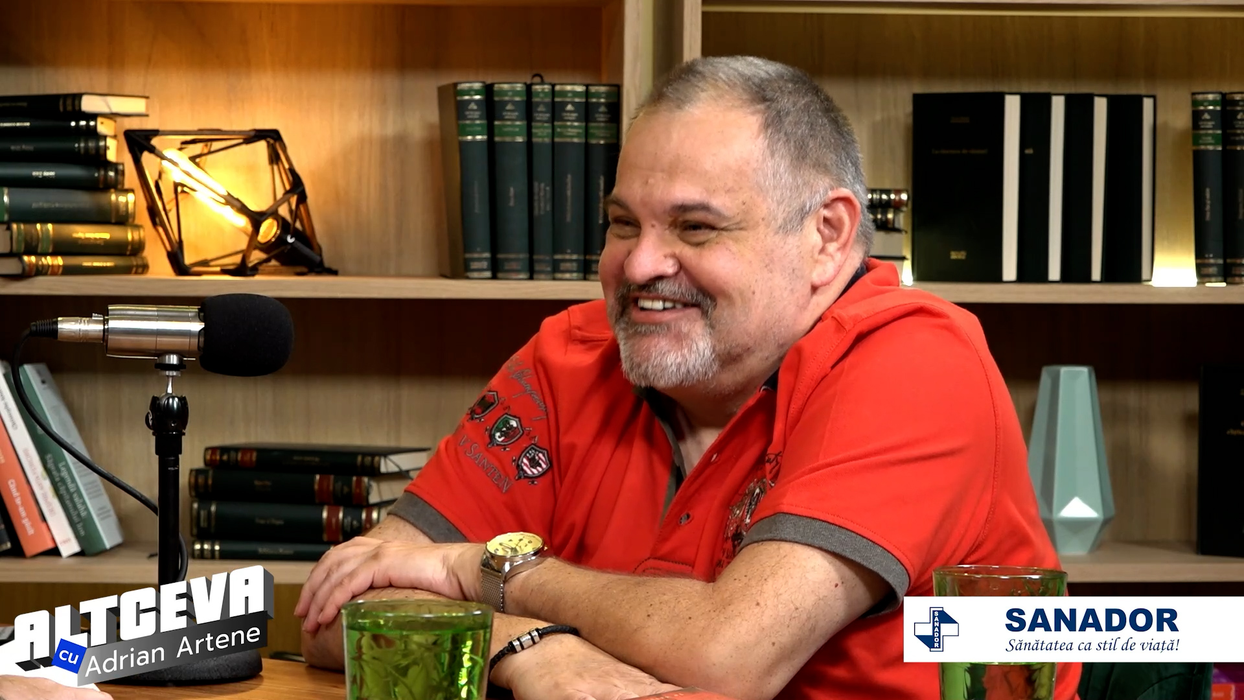 Podcastul poate fi urmărit integral pe canalul de YouTube ”ALTCEVA cu Adrian Artene” / (Sursa: Captură video)