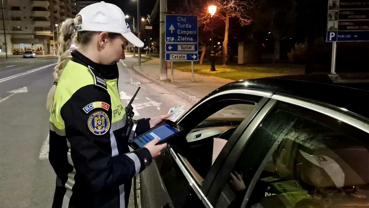 Scuza ireală spusă de un clujean polițiștilor care l-au prins fără permis: M-am urcat la volan pentru că soția mea..