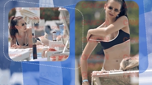 Mara Mareș a pus politica pe pauză și a oferit imaginile zilei, la piscină! Soarele a lovit năprasnic, dar... Show de deputat uns cu toate alifiile... de protecție! 