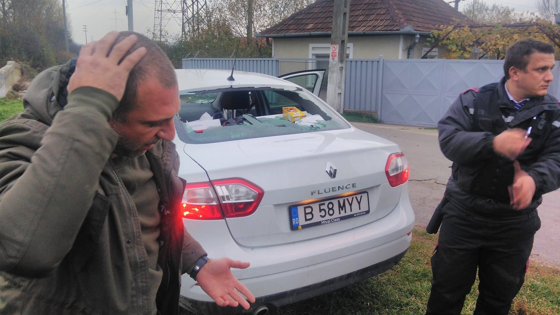 Cristi Sabbagh, ”desfinţat” de poliţişti după bătaia mâncată de la hoţii din Bihor.  ”Dovediţi că aveţi un gram de onoare şi recunoaşteţi public...”