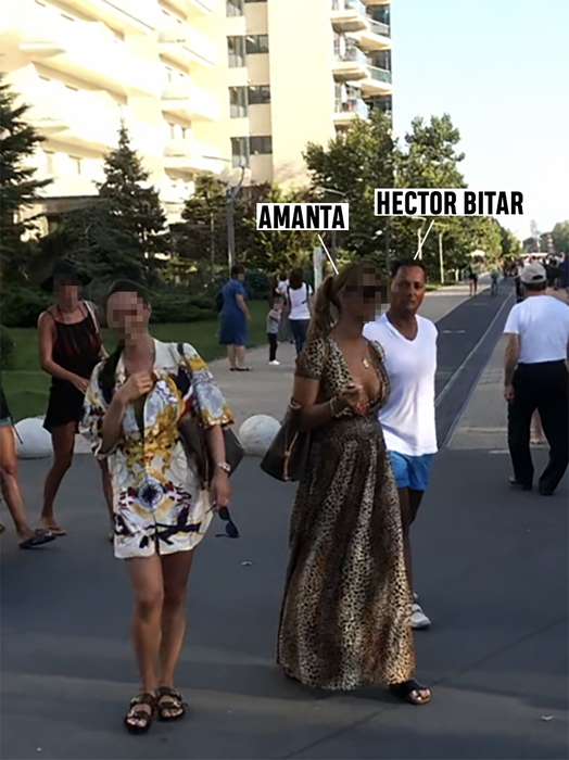 Cea mai periculoasă amantă din Capitală a lovit la Hector Bitar
