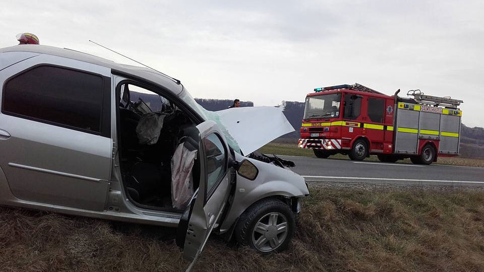 Accident rutier teribil în România, în această dimineață! Elicopterul SMURD a intervenit