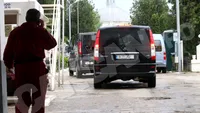 Imagini halucinante cu maşina mortuară!  La ce manevră a apelat familia lui Dan Condrea, astăzi, la IML!