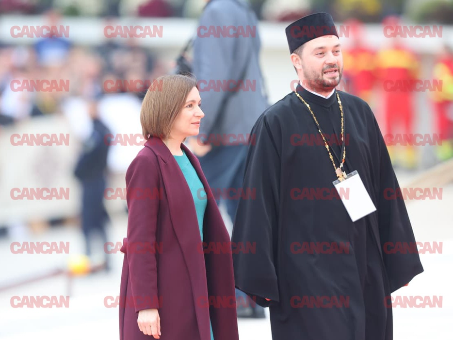 Maia Sandu, la sfințirea Catedralei Neamului