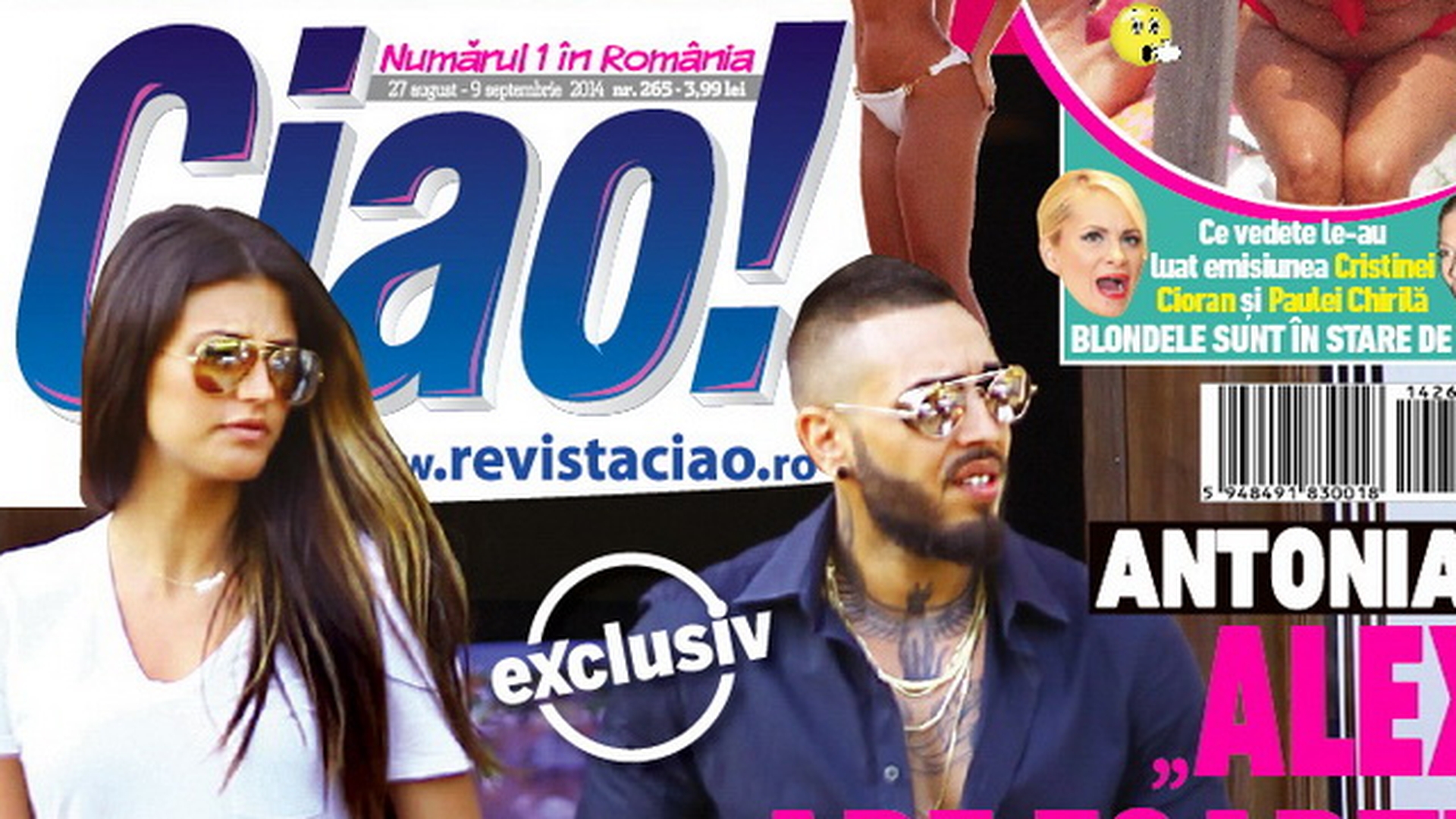 Imagini in premiera cu Alex Velea si Antonia! Cea mai sexy graviduta din Romania este alintata ca o printesa!