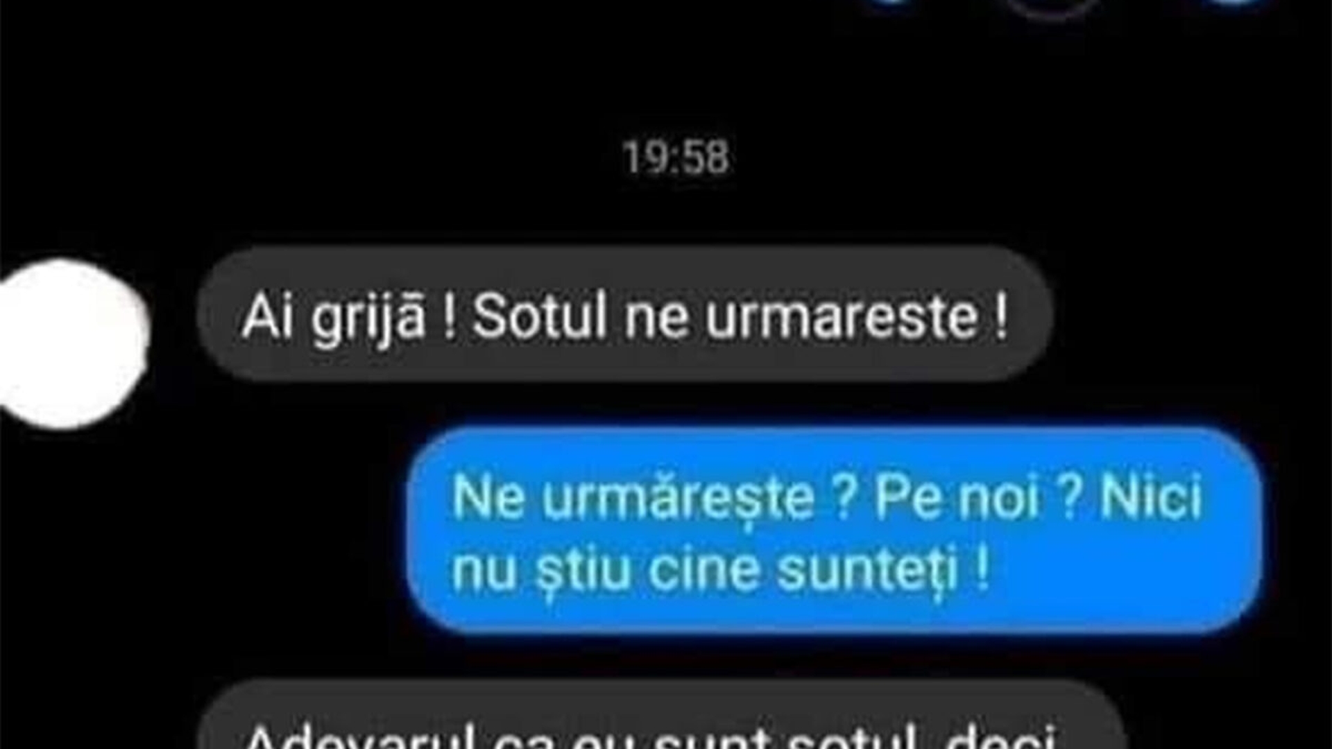 Bancul sfârșitului de săptămână | "Adevărul este că eu sunt soțul"