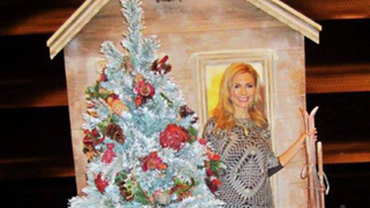 Luana Ibacka va fi designer la Festivalul Brazilor de Craciun din acest an. Vezi cum arata bradutul pe care il va vinde pentru copiii defavorizati