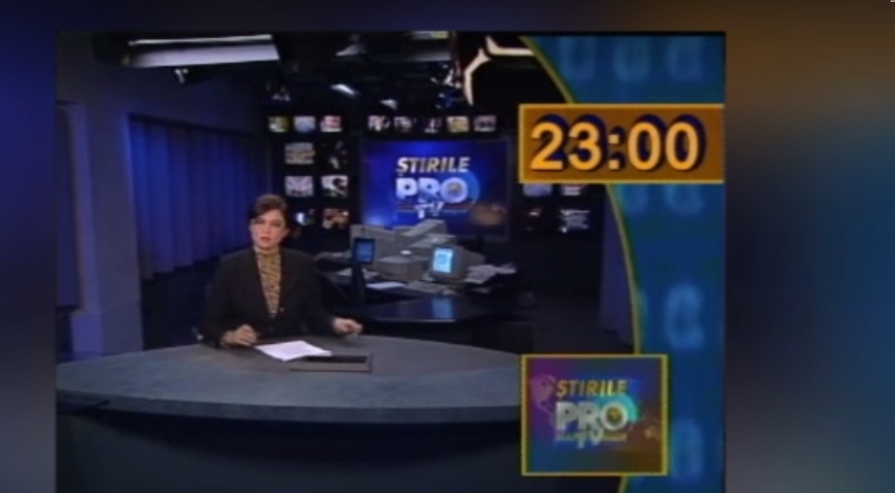 Imagini de colecție cu Cristina Țopescu la Pro TV, alături de Andreea Esca
