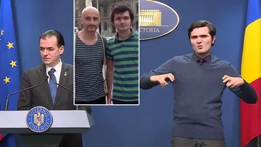 Surpriză uriașă! Cine e de fapt Bogdan Anicescu, interpretul pentru surdo-muți ai conferințelor MAI. Lucrează la Kanal D și...