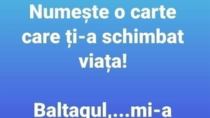 BANC | Numește o carte care ți-a schimbat viața!