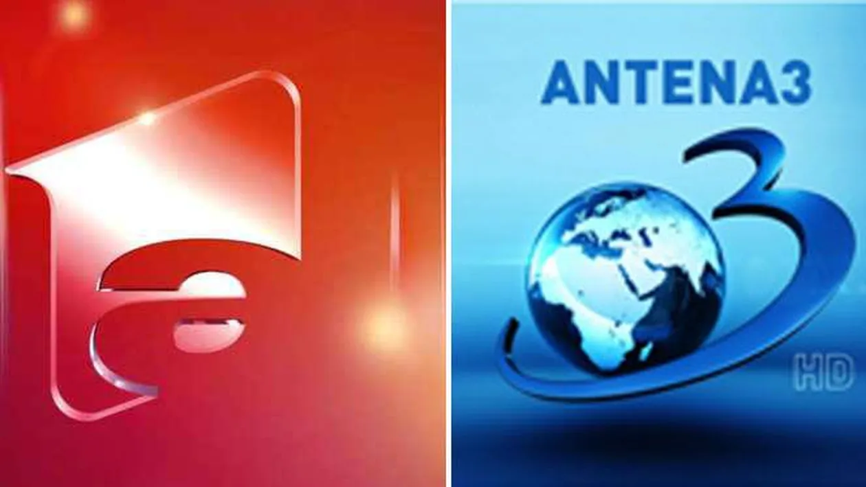 Știrea momentului în televiziunea din România: Antena 1 se transformă în Antena 3