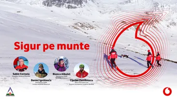 Vodafone și Salvamont lansează #SigurPeMunte, prima campanie de educație montană