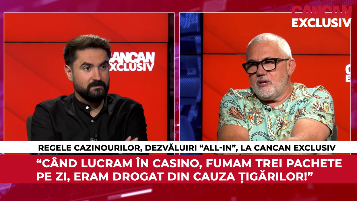Sorin Constantinescu a făcut dezvăluiri "all-in" la CANCAN EXCLUSIV (Foto: captură video)